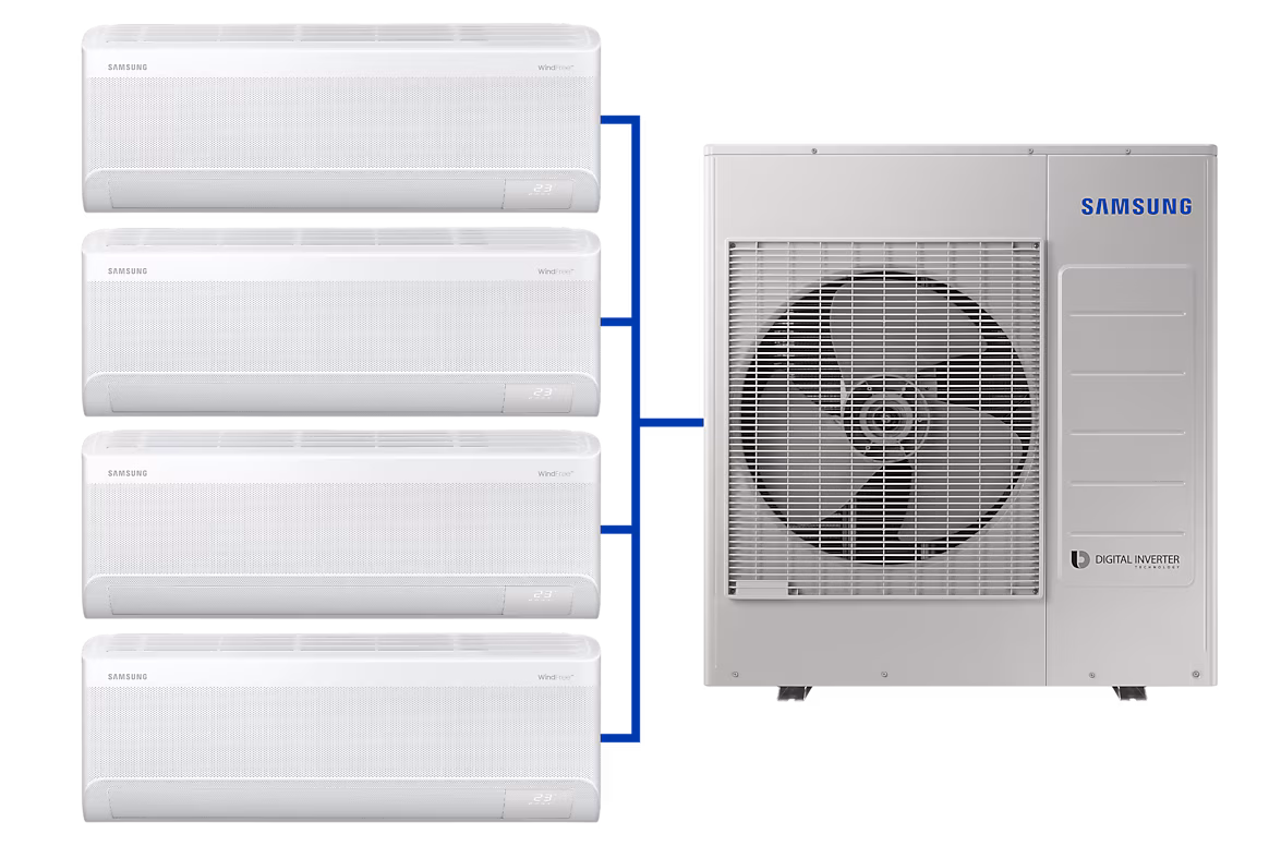 WindFree Duvar Tipi Multi Split Klima 9000 BTU